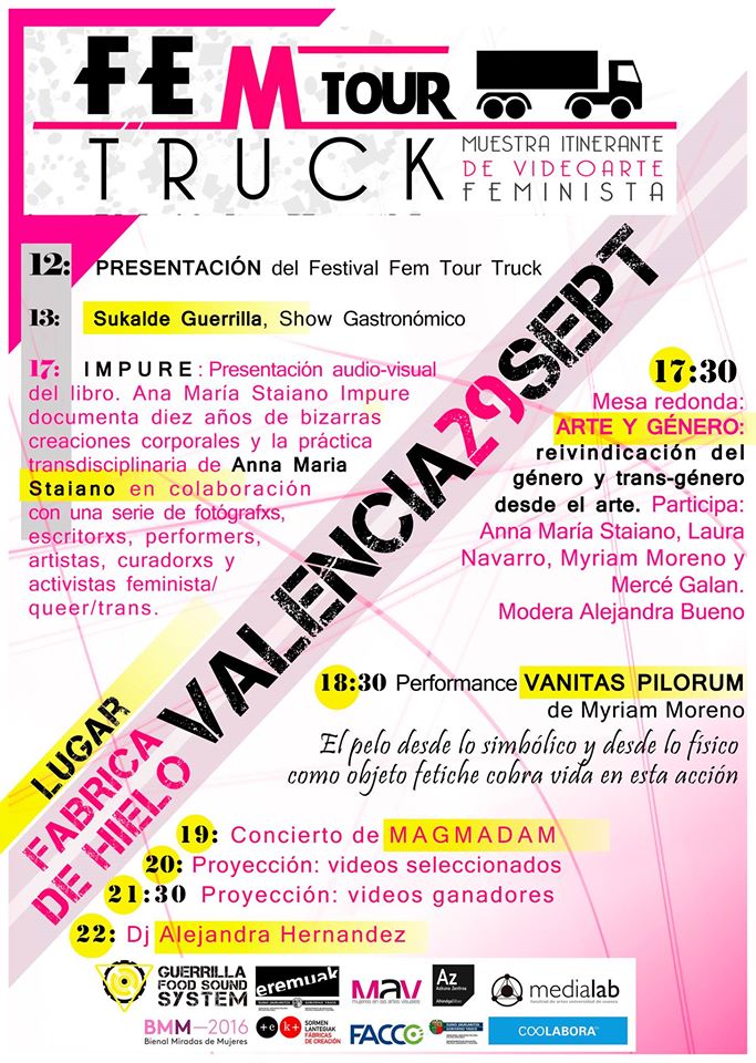 x-fem-tour-truck-poster
